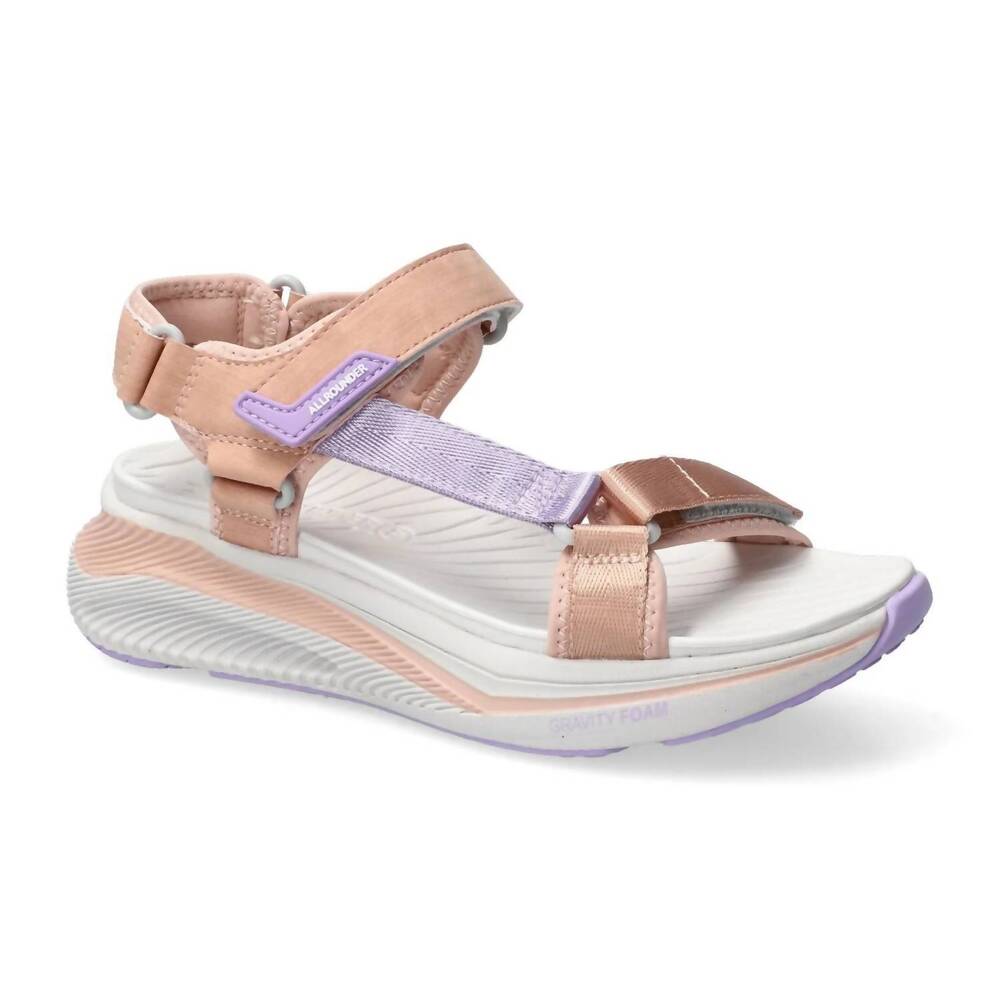 NEW ALLROUNDER women's far away sandal in pink sand washed